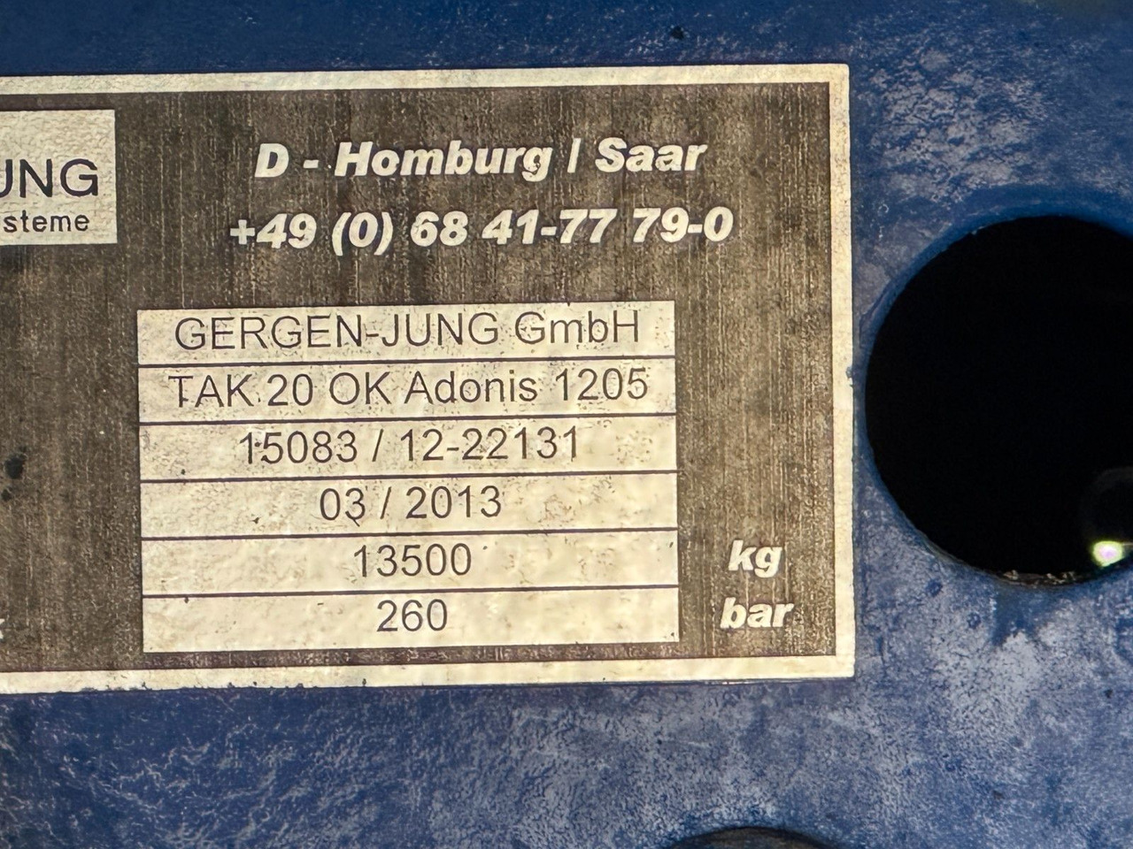 DAF XF 105.460 - Gergen Adonis TAK 20 ok 1205 - Camión volquete: foto 4 DAF XF 105.460 - Gergen Adonis TAK 20 ok 1205 - Camión volquete: foto 4