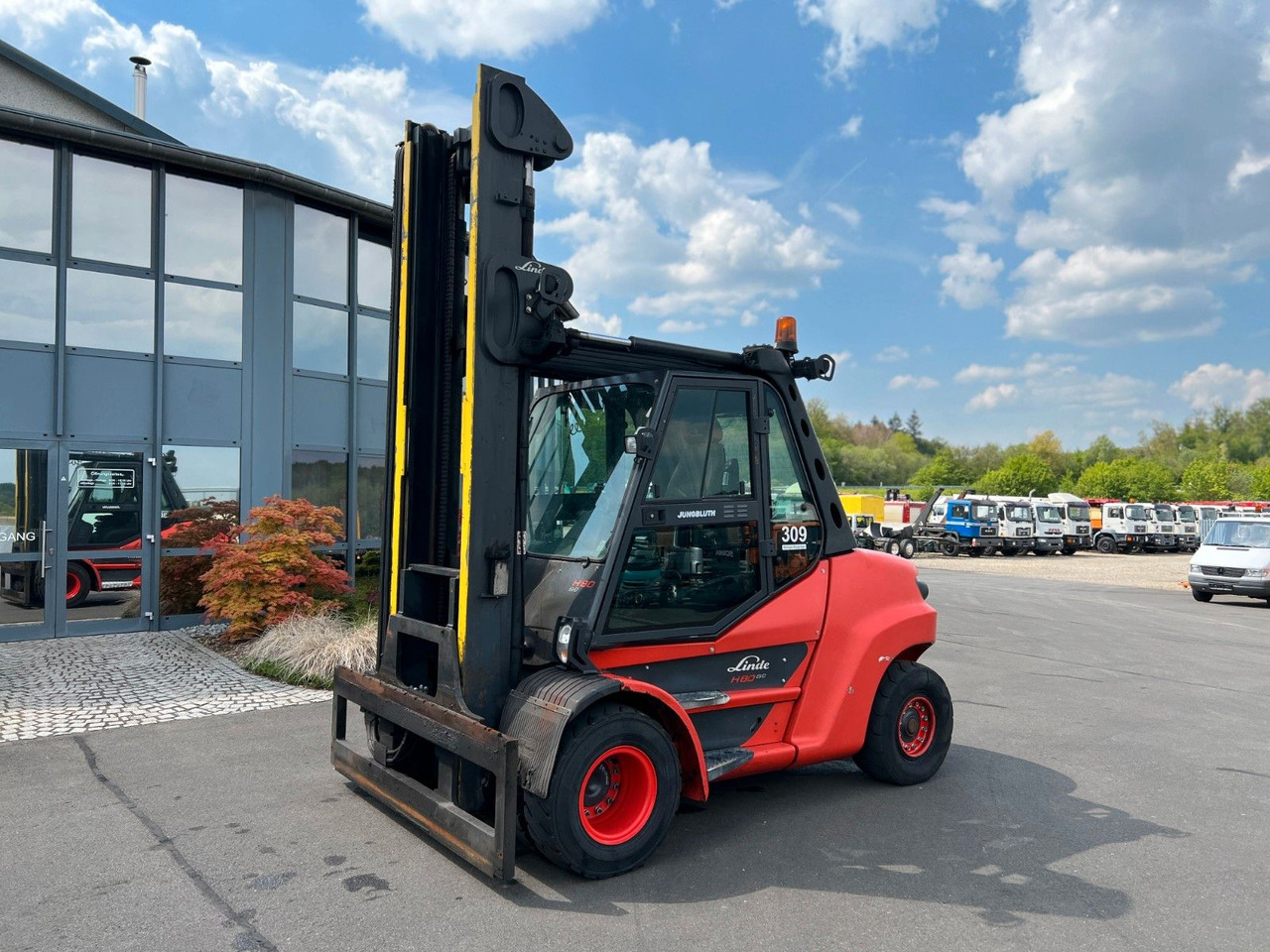 Linde H 80-900 EVO Linde H 80-900 EVO - Carretilla elevadora diésel: foto 2 Linde H 80-900 EVO Linde H 80-900 EVO - Carretilla elevadora diésel: foto 2