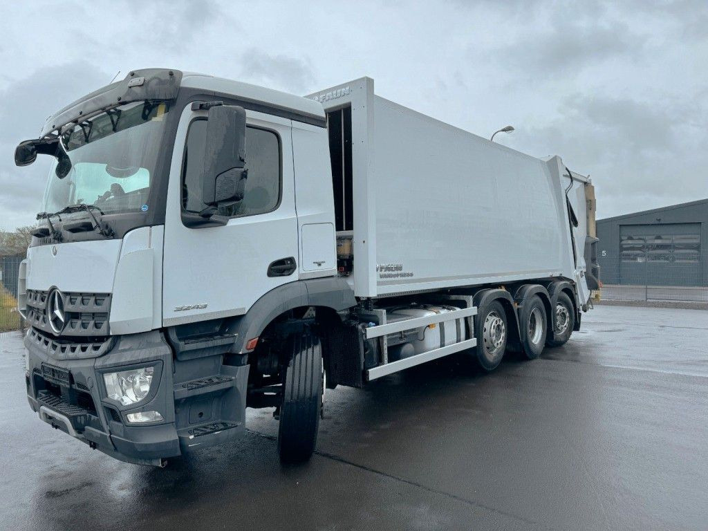 Camión de basura nuevo Mercedes-Benz Arocs 3243 8x2 Faun Variopress II 528 V19 Mercedes-Benz Arocs 3243 8x2 Faun Variopress II 528 V19: foto 14