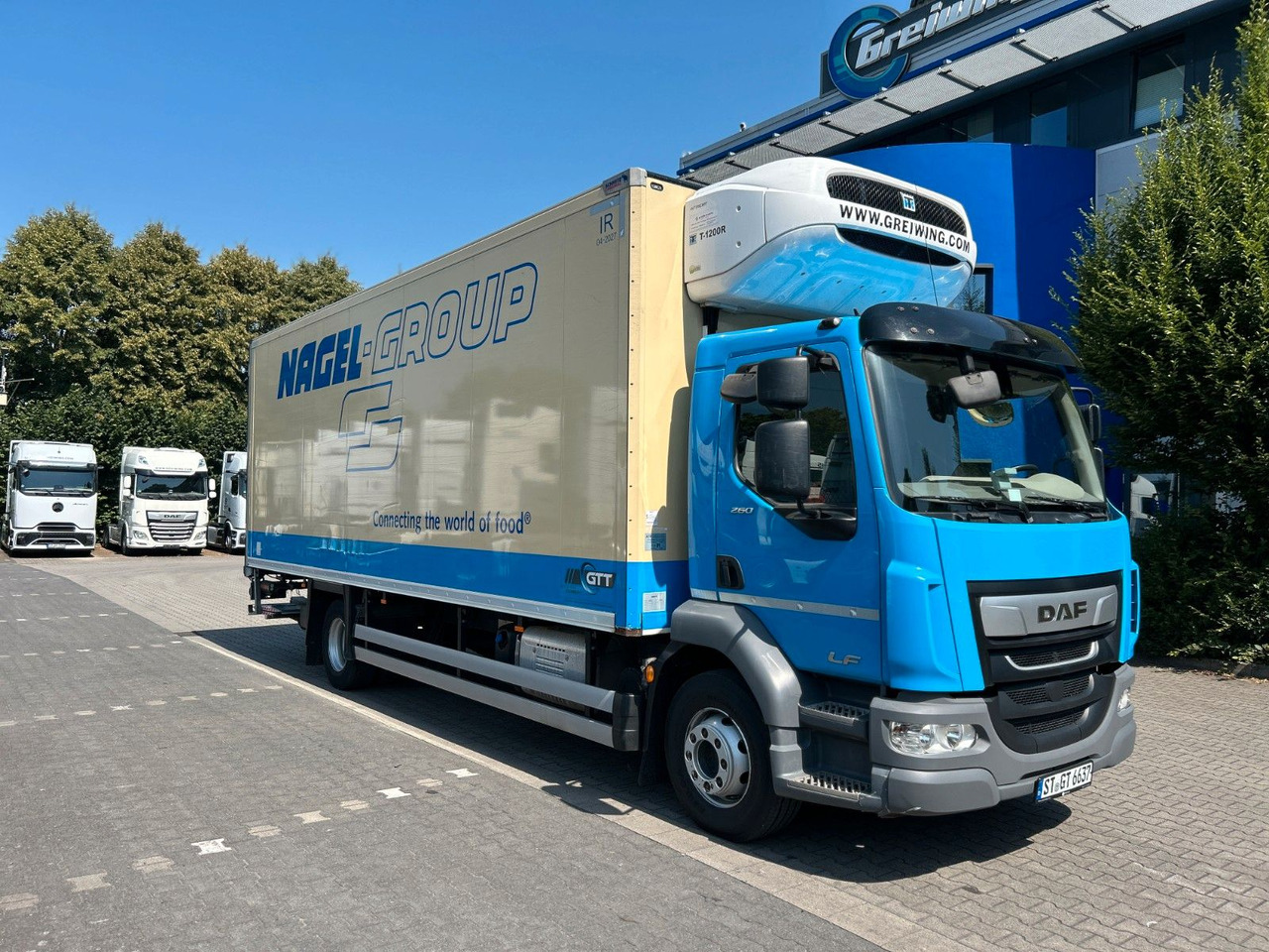 DAF LF 260 FA 16 t, TK T-1200R-50 Monotemp. - Camión frigorífico: foto 1 DAF LF 260 FA 16 t, TK T-1200R-50 Monotemp. - Camión frigorífico: foto 1