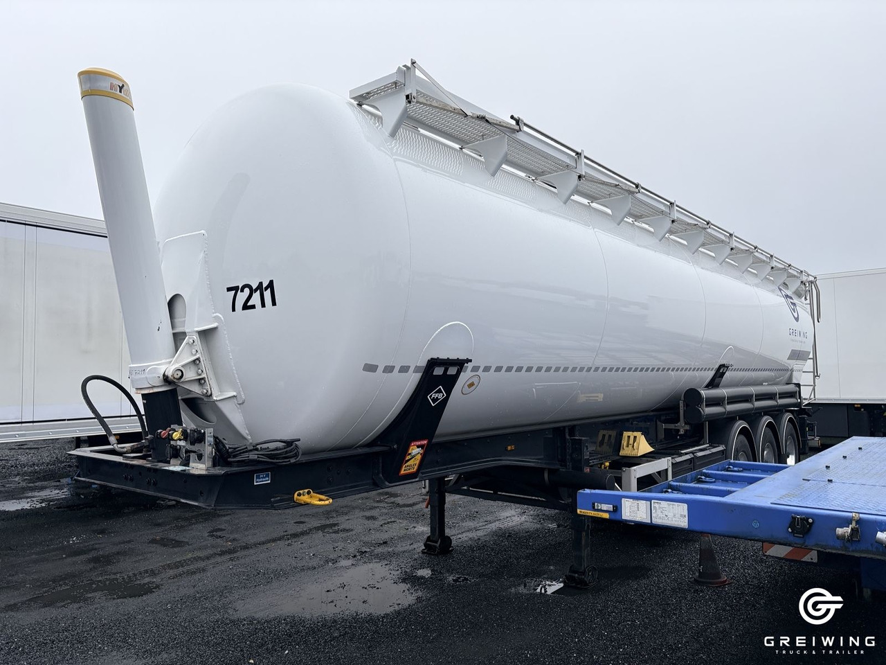 Feldbinder KIP 60.3 - Semirremolque silo: foto 1 Feldbinder KIP 60.3 - Semirremolque silo: foto 1