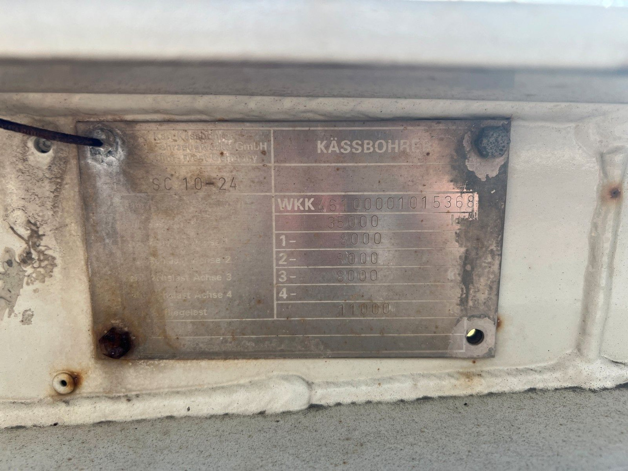 Kässbohrer SC10-24 Chassis Kässbohrer SC10-24 Chassis - Semirremolque portacontenedore/ Intercambiable: foto 3 Kässbohrer SC10-24 Chassis Kässbohrer SC10-24 Chassis - Semirremolque portacontenedore/ Intercambiable: foto 3