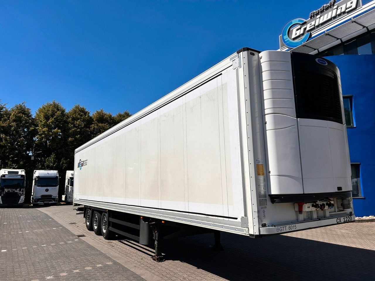 Schmitz Cargobull Multitemp, Carrier 1950 MT, Doppelstock - Semirremolque frigorífico: foto 2 Schmitz Cargobull Multitemp, Carrier 1950 MT, Doppelstock - Semirremolque frigorífico: foto 2