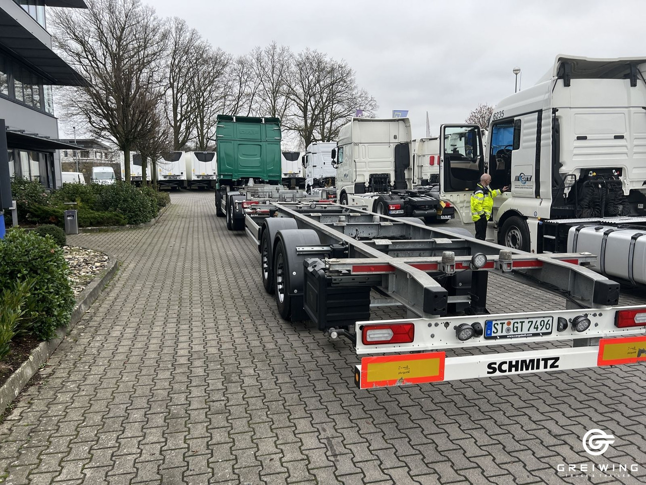 Schmitz Cargobull ZWF 18/L-20' MIDI - Remolque portacontenedore/ Intercambiable: foto 3 Schmitz Cargobull ZWF 18/L-20' MIDI - Remolque portacontenedore/ Intercambiable: foto 3