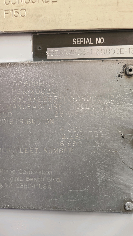 Trielectron Air conditioning ACU-5080DE - Equipo de apoyo en tierra: foto 2 Trielectron Air conditioning ACU-5080DE - Equipo de apoyo en tierra: foto 2