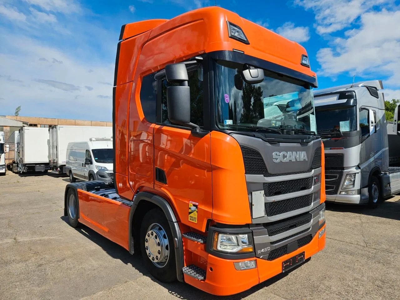 Scania R450 PTO, Standklima, Navi, New Smart2 tachograp - Cabeza tractora: foto 2 Scania R450 PTO, Standklima, Navi, New Smart2 tachograp - Cabeza tractora: foto 2