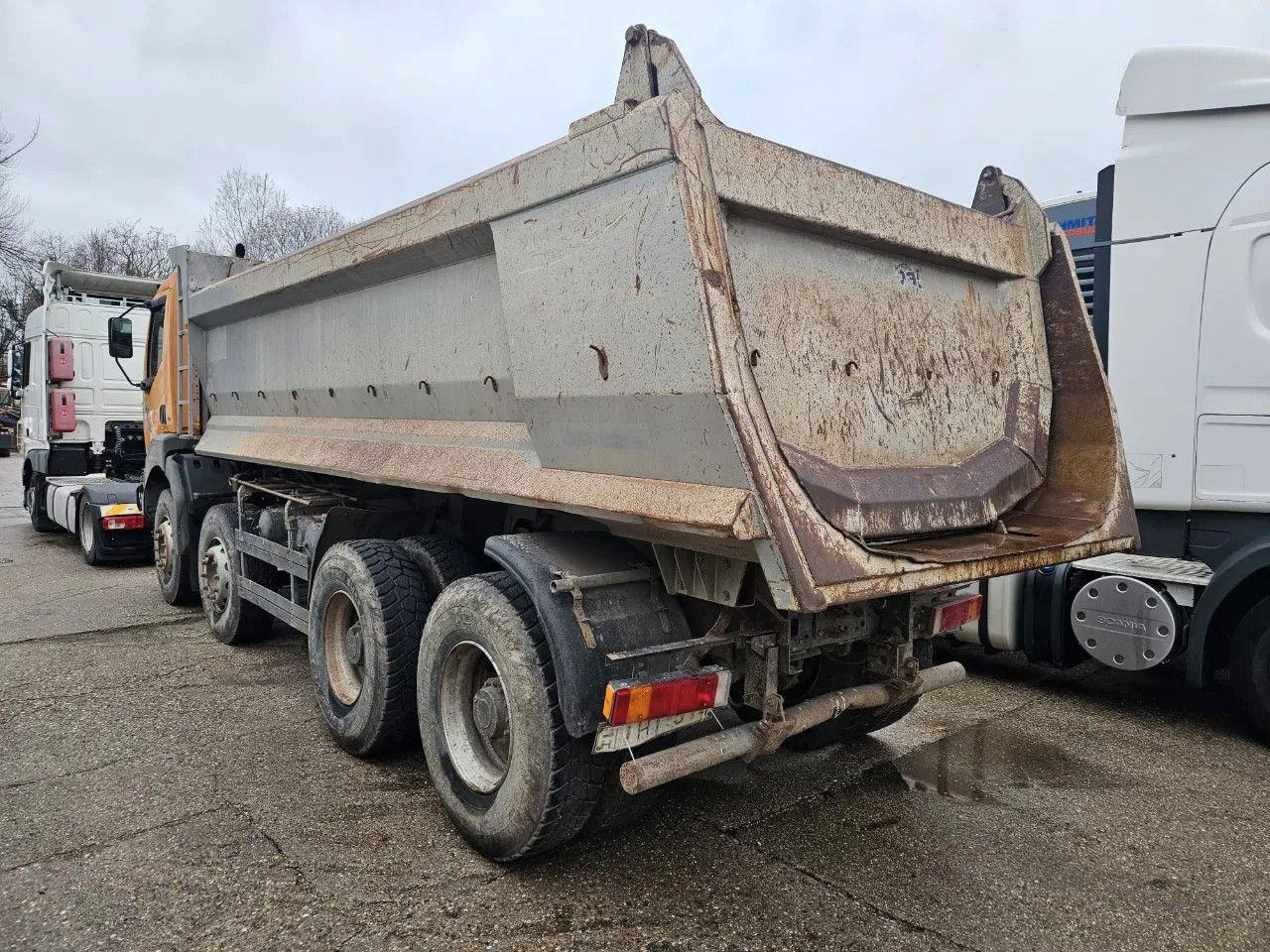 Renault Kerax 420 dCi 8x4 Langerdorf Hyva - Camión volquete: foto 4 Renault Kerax 420 dCi 8x4 Langerdorf Hyva - Camión volquete: foto 4