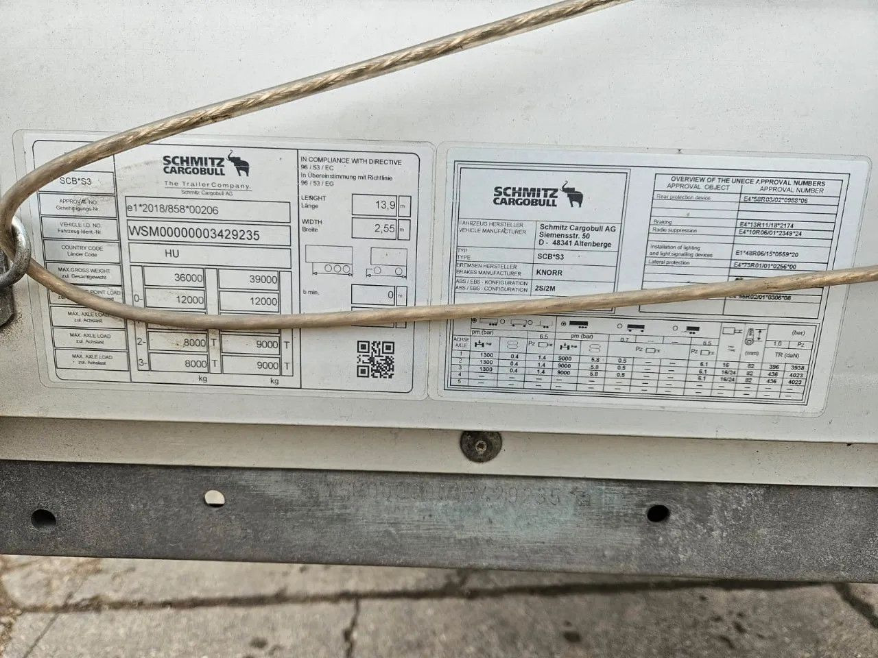 Semirremolque lona Schmitz Cargobull SCB S3T VARIOS Lifting Axle A - 10 units: foto 8