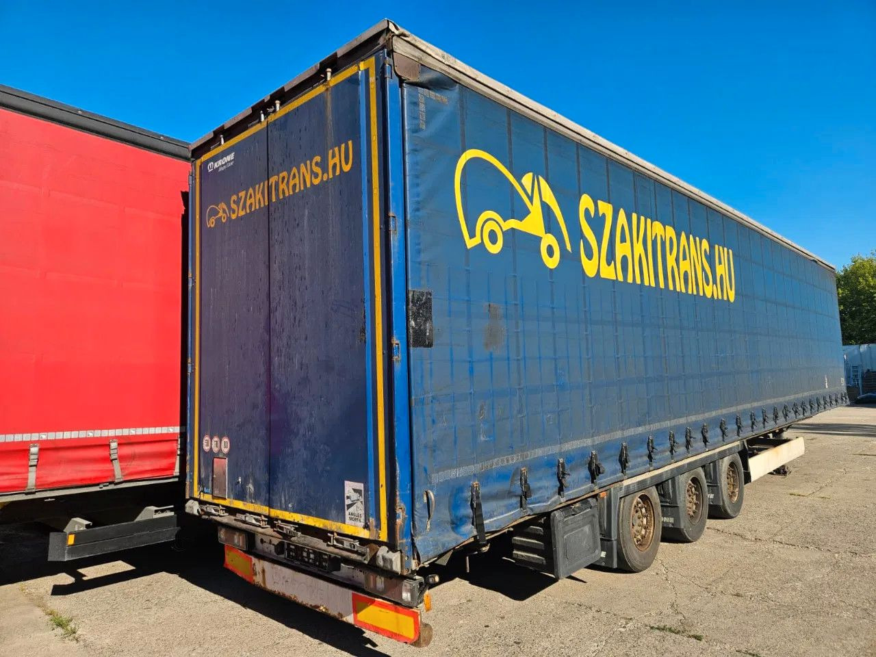 Krone SD Mega 4 units, Lifting axle A - Semirremolque: foto 4 Krone SD Mega 4 units, Lifting axle A - Semirremolque: foto 4