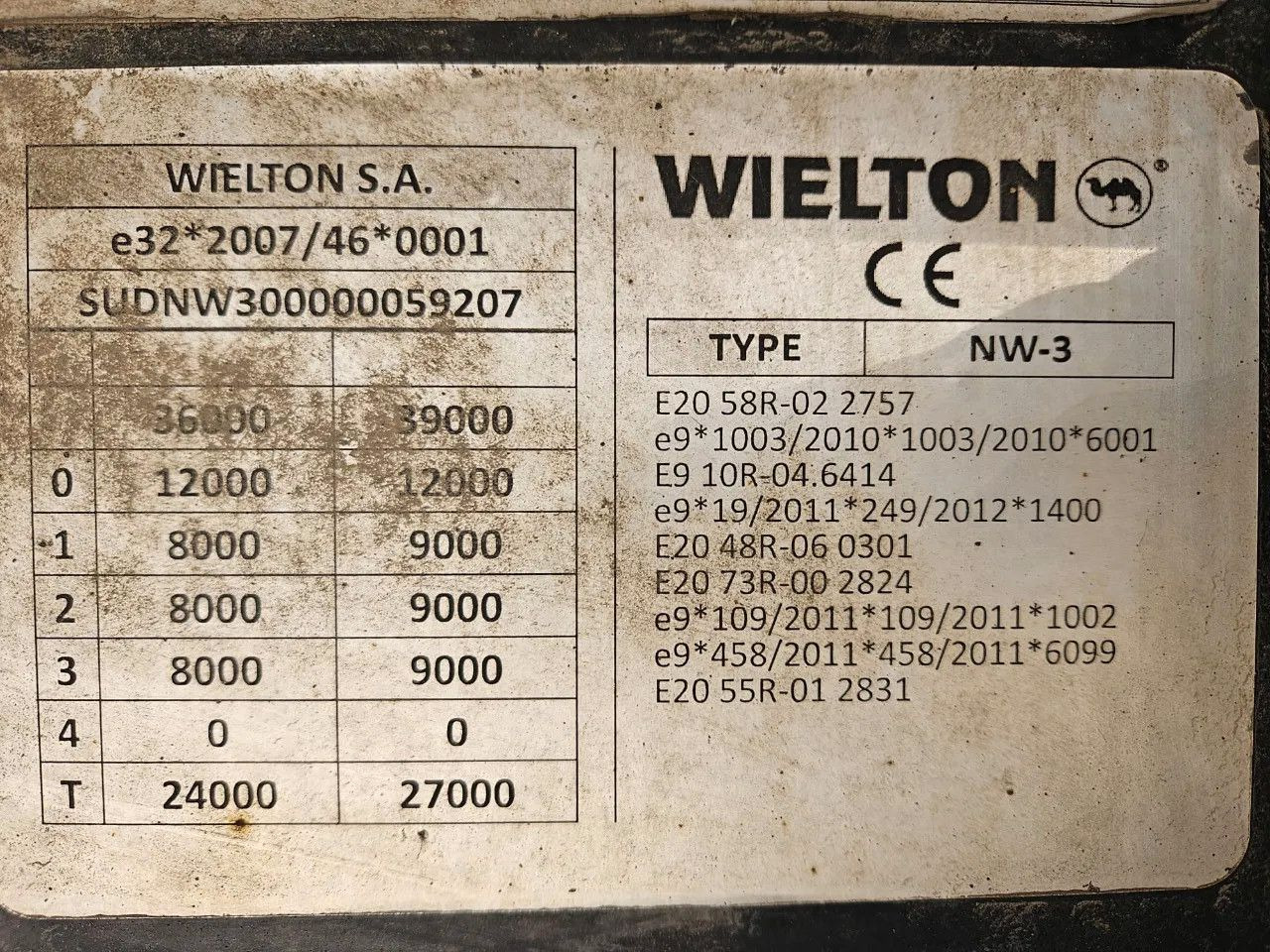 Semirremolque volquete Wielton NW-3 38m3 Lifting Axle, Alloy w.: foto 8