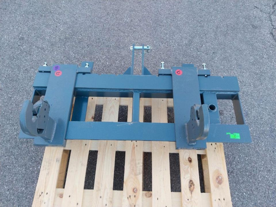 Adapter Weidemann Hoflader auf 3 Punkt Kat II Palettengabel Euro - Horquillas: foto 2 Adapter Weidemann Hoflader auf 3 Punkt Kat II Palettengabel Euro - Horquillas: foto 2