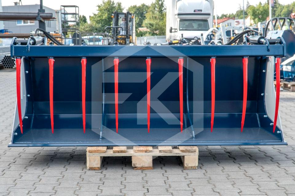 Krokodilschaufel Greifschaufel Frontlader Hoflader Euro - Cazo cargador: foto 2 Krokodilschaufel Greifschaufel Frontlader Hoflader Euro - Cazo cargador: foto 2