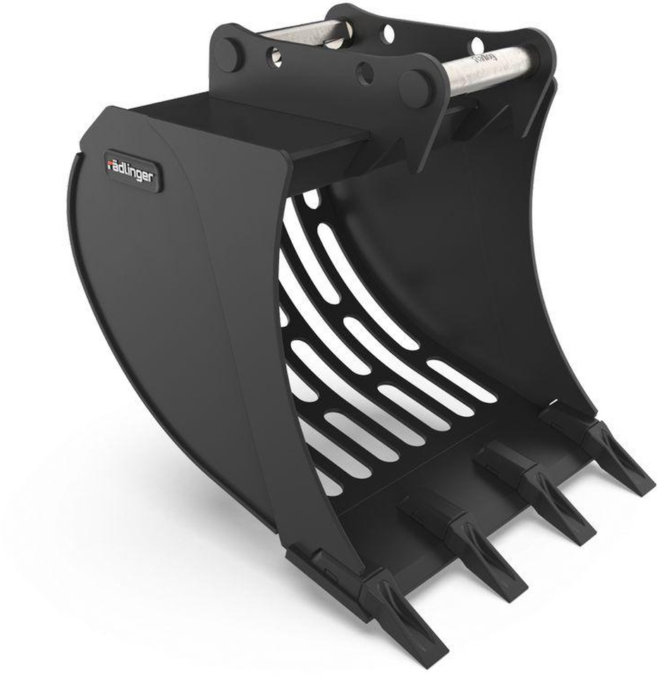 Rädlinger Sieblöffel Gitterlöffel Bagger 6 – 8 t MS08 Eurocomach - Cuchara para clasificación para Miniexcavadora: foto 1 Rädlinger Sieblöffel Gitterlöffel Bagger 6 – 8 t MS08 Eurocomach - Cuchara para clasificación para Miniexcavadora: foto 1