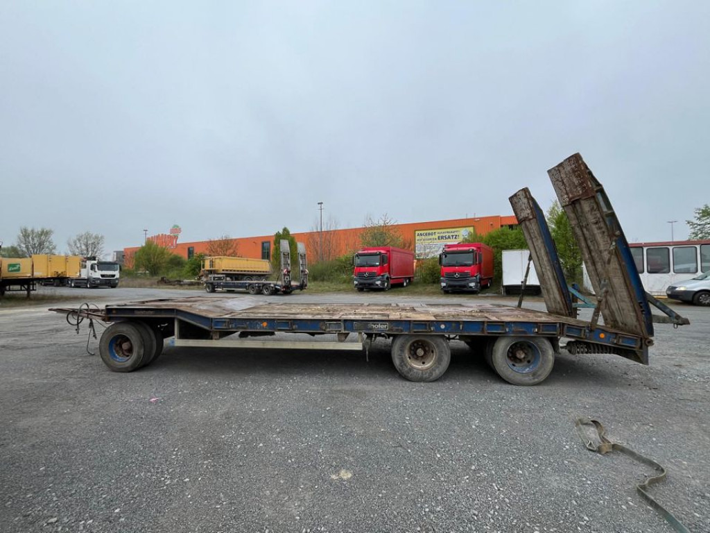 GOLDHOFER Tieflader TU 3-24 80 Tiefladeranhänger Rampen - Remolque góndola rebajadas: foto 5 GOLDHOFER Tieflader TU 3-24 80 Tiefladeranhänger Rampen - Remolque góndola rebajadas: foto 5