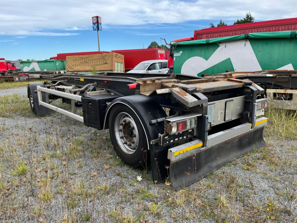 HUEFFERMANN 2-achs Abrollanhänger Containeranhänger HSA 18.70 - Remolque multilift/ Portacontenedores de cadenas: foto 3 HUEFFERMANN 2-achs Abrollanhänger Containeranhänger HSA 18.70 - Remolque multilift/ Portacontenedores de cadenas: foto 3