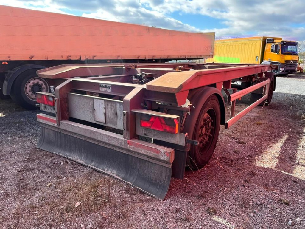 HUEFFERMANN 2-achs Abrollanhänger HAR 18.70 Containeranhänger Außenrollenanhg. - Remolque multilift/ Portacontenedores de cadenas: foto 5 HUEFFERMANN 2-achs Abrollanhänger HAR 18.70 Containeranhänger Außenrollenanhg. - Remolque multilift/ Portacontenedores de cadenas: foto 5