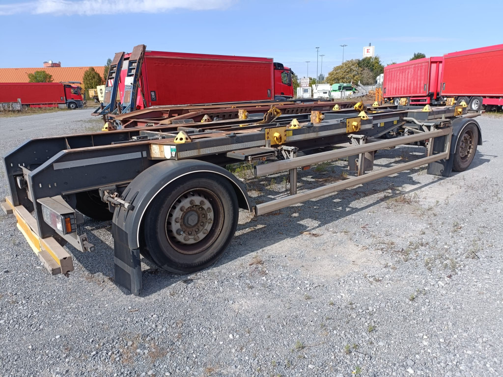 HUEFFERMANN HUEFFERMANN Anhänger für Absetzmulden Containeranhänger HMA 18.76 LS - Remolque portacontenedore/ Intercambiable: foto 1 HUEFFERMANN HUEFFERMANN Anhänger für Absetzmulden Containeranhänger HMA 18.76 LS - Remolque portacontenedore/ Intercambiable: foto 1