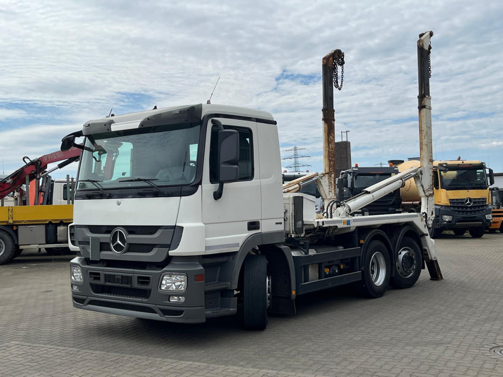 MERCEDES-BENZ Actros 2541 L6x2 Absetzkipper Meiller - Camión portacontenedor de cadenas: foto 1 MERCEDES-BENZ Actros 2541 L6x2 Absetzkipper Meiller - Camión portacontenedor de cadenas: foto 1