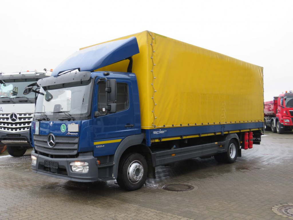 MERCEDES-BENZ Atego 1224 L Pritsche LBW LBW 1.5to - Camión lona: foto 1 MERCEDES-BENZ Atego 1224 L Pritsche LBW LBW 1.5to - Camión lona: foto 1