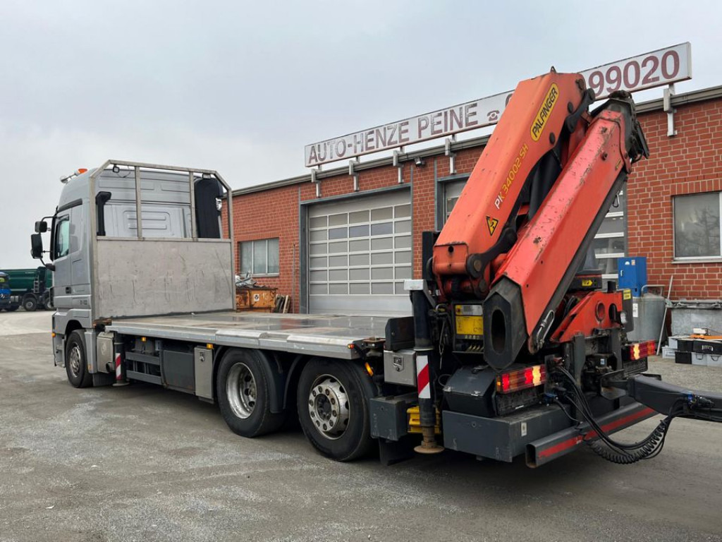 MERCEDES-BENZ Mercedes-Benz Actros Pritsche Heckkran 2541 Palfinger PK 34002 - Camión caja abierta, Camión grúa: foto 3 MERCEDES-BENZ Mercedes-Benz Actros Pritsche Heckkran 2541 Palfinger PK 34002 - Camión caja abierta, Camión grúa: foto 3