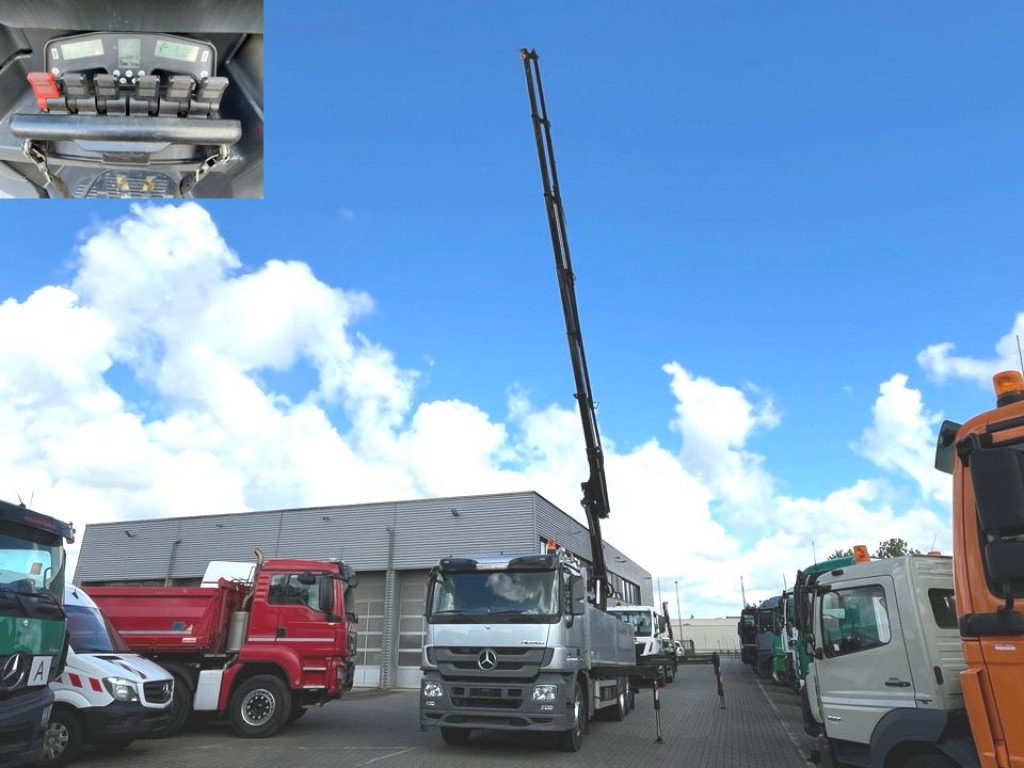 MERCEDES-BENZ Mercedes-Benz Actros Pritsche Heckkran 2546 L 6x2 Hiab 288 6xhyd - Camión caja abierta, Camión grúa: foto 4 MERCEDES-BENZ Mercedes-Benz Actros Pritsche Heckkran 2546 L 6x2 Hiab 288 6xhyd - Camión caja abierta, Camión grúa: foto 4