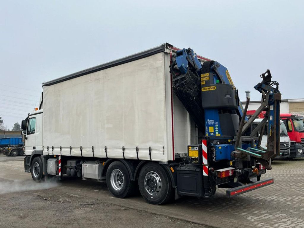 Mercedes-Benz Actros 2541 L6x2 Pritsche Heckkran 34m/to, Jib, - Camión caja abierta, Camión grúa: foto 4 Mercedes-Benz Actros 2541 L6x2 Pritsche Heckkran 34m/to, Jib, - Camión caja abierta, Camión grúa: foto 4