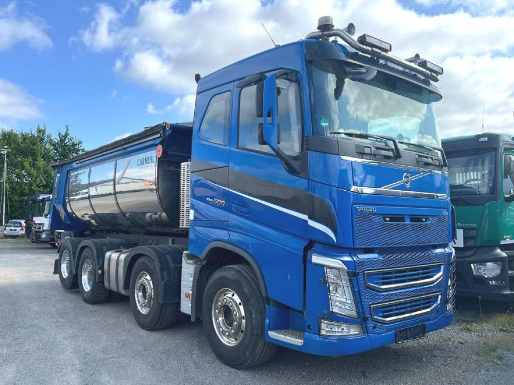 Volvo FH 500 8x4 TR 4 Achs Muldenkipper Carnehl Hardox - Camión portacontenedor de cadenas: foto 2 Volvo FH 500 8x4 TR 4 Achs Muldenkipper Carnehl Hardox - Camión portacontenedor de cadenas: foto 2