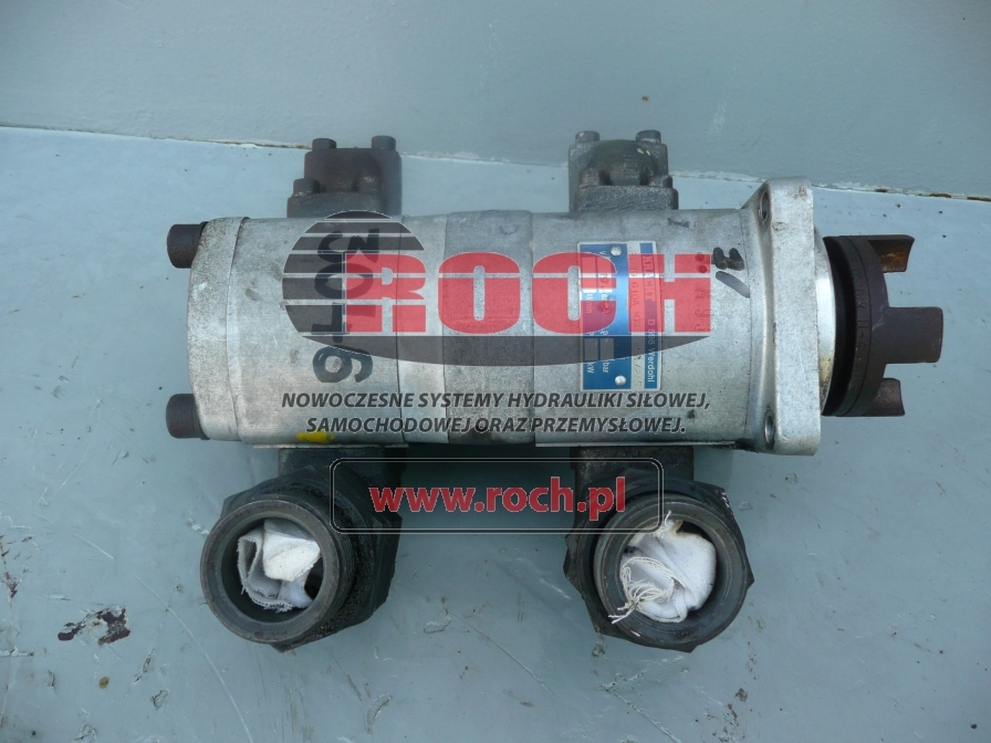KRACHT KP1/19G10A KXF4NL2/215 + KP1/11 L10AXOA4NL2/215 - Bomba hidráulica para Maquinaria de construcción: foto 1 KRACHT KP1/19G10A KXF4NL2/215 + KP1/11 L10AXOA4NL2/215 - Bomba hidráulica para Maquinaria de construcción: foto 1