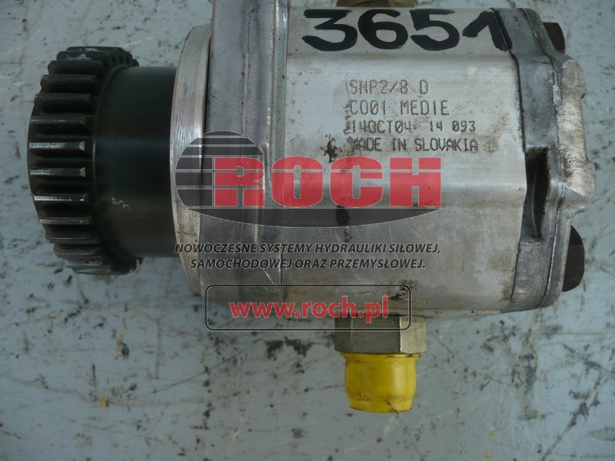 SAUER SUNDSTRAND SNP2/8DC001MED1E - Bomba hidráulica para Maquinaria de construcción: foto 2 SAUER SUNDSTRAND SNP2/8DC001MED1E - Bomba hidráulica para Maquinaria de construcción: foto 2