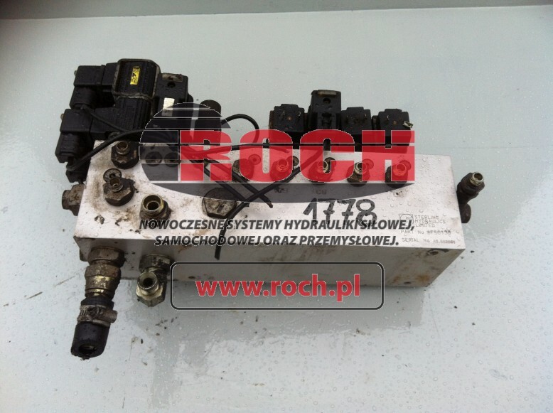 STERLING HYDRAULICS 8F5013G AS582861 + CEWKI 12VDC 14W + CEWKI 12VDC 18W - Válvula hidráulica para Barredora vial: foto 1 STERLING HYDRAULICS 8F5013G AS582861 + CEWKI 12VDC 14W + CEWKI 12VDC 18W - Válvula hidráulica para Barredora vial: foto 1