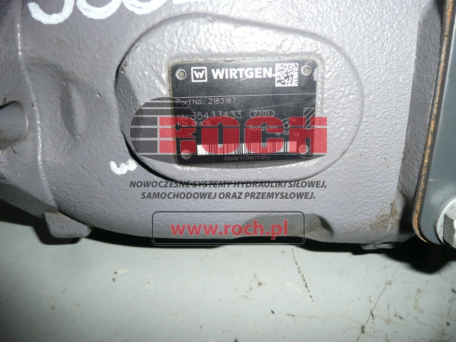 WIRTGEN 2183187 - Bomba hidráulica para Estabilizador de suelos: foto 2 WIRTGEN 2183187 - Bomba hidráulica para Estabilizador de suelos: foto 2