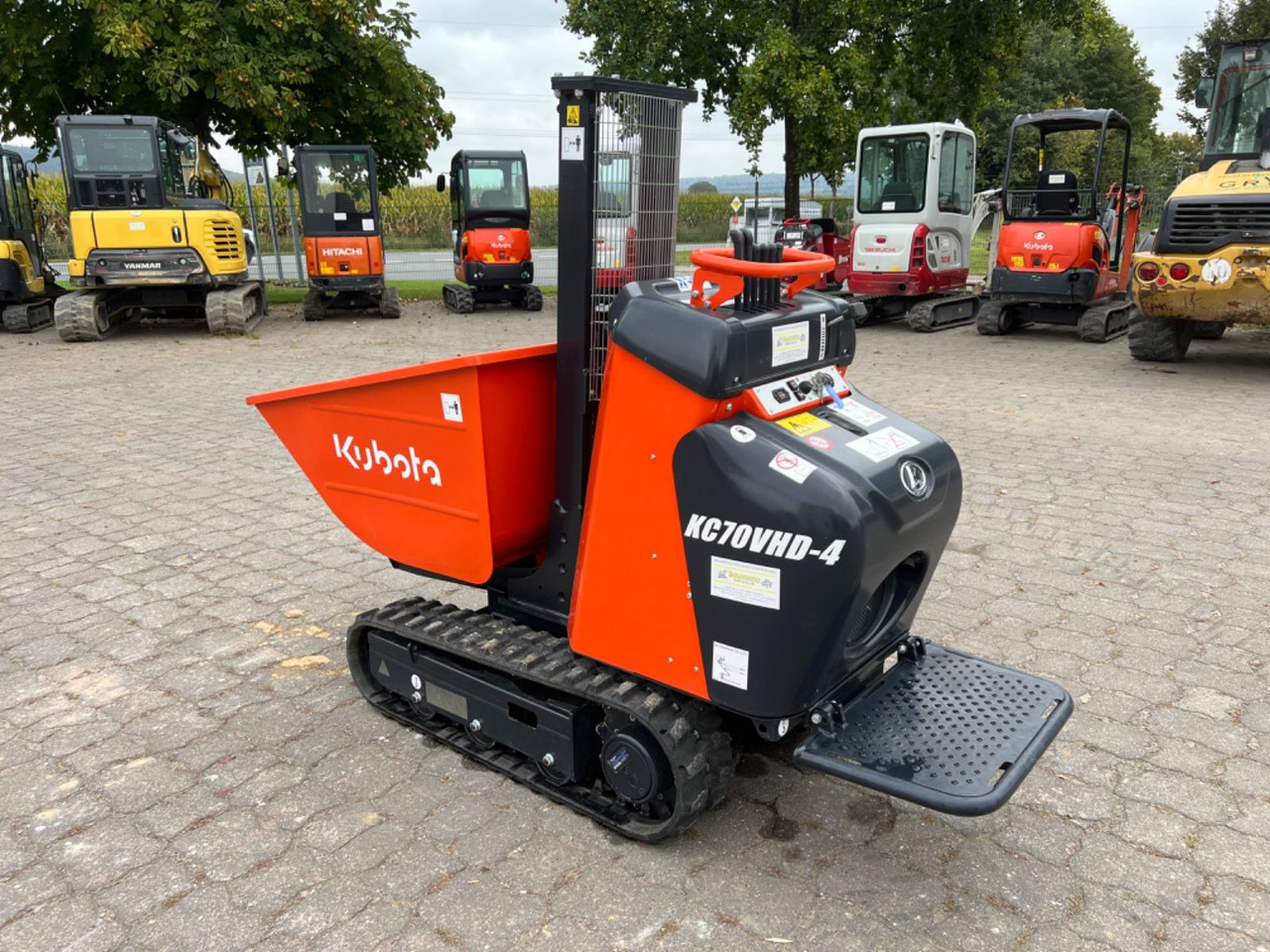 Kubota KC 70, VHD-4, mit Hochentleerung, hydr. Fahrwerk - Dúmper de cadenas: foto 2 Kubota KC 70, VHD-4, mit Hochentleerung, hydr. Fahrwerk - Dúmper de cadenas: foto 2