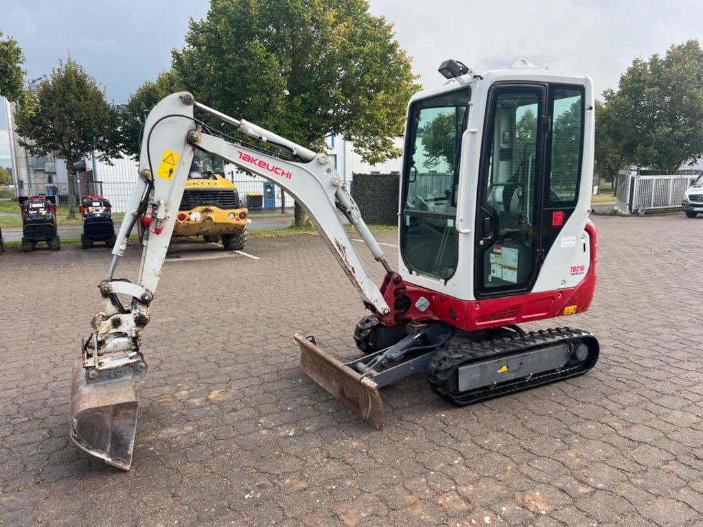 Takeuchi TB 216 V4 Bj 20, 1000 BH Powertilt HS01 3 Löffel - Miniexcavadora: foto 1 Takeuchi TB 216 V4 Bj 20, 1000 BH Powertilt HS01 3 Löffel - Miniexcavadora: foto 1