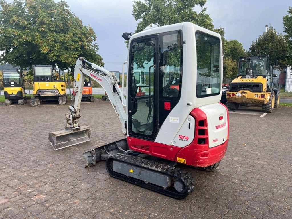 Takeuchi TB 216 V4 Bj 20, 1000 BH Powertilt HS01 3 Löffel - Miniexcavadora: foto 4 Takeuchi TB 216 V4 Bj 20, 1000 BH Powertilt HS01 3 Löffel - Miniexcavadora: foto 4
