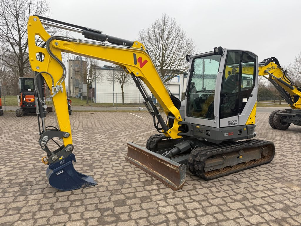 Wacker EZ 50, Bj 24, 300 BH, Gummiketten, HS03, TL - Miniexcavadora: foto 1 Wacker EZ 50, Bj 24, 300 BH, Gummiketten, HS03, TL - Miniexcavadora: foto 1