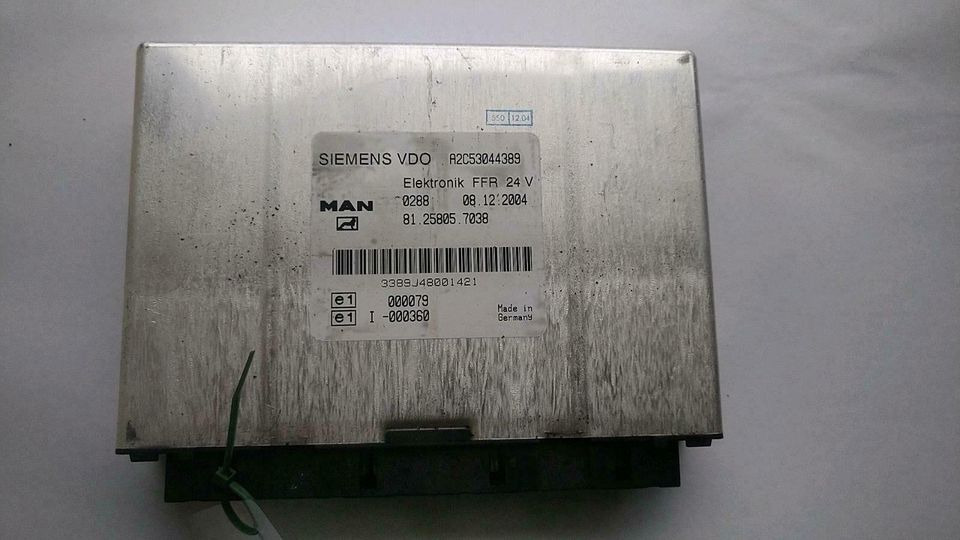 MAN TGA FFR 81.25805-7038 - Unidad de control para Camión: foto 1 MAN TGA FFR 81.25805-7038 - Unidad de control para Camión: foto 1
