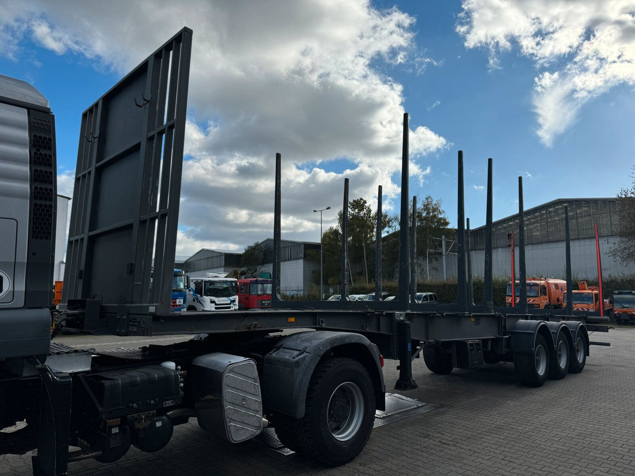Semirremolque maderero BLUMHARDT SAL.40.24 Holztransporter 3 Achse: foto 6
