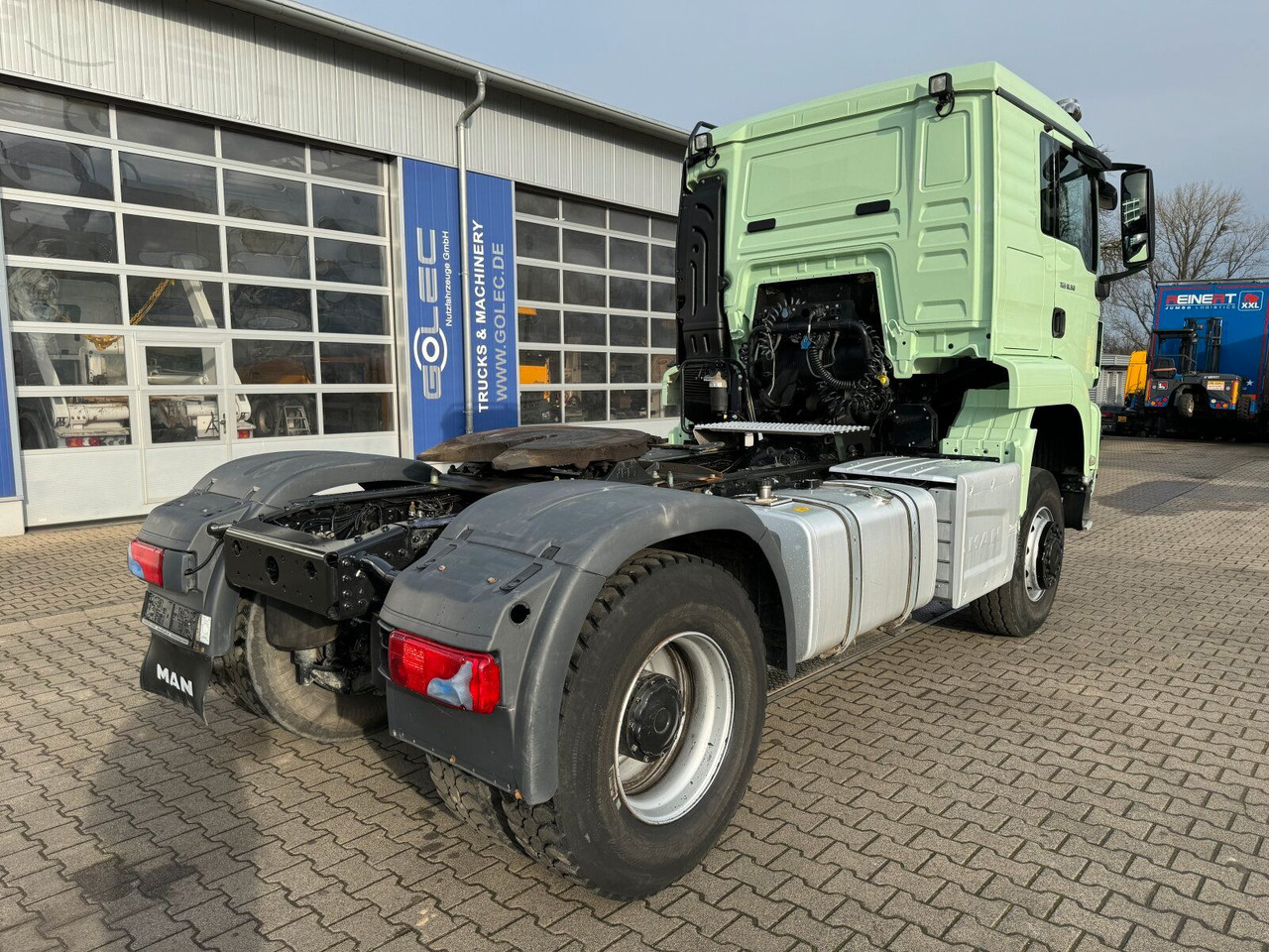 MAN TGS 18.510 4x4 SZM - Kipphyd. Blatt Luft - Cabeza tractora: foto 4 MAN TGS 18.510 4x4 SZM - Kipphyd. Blatt Luft - Cabeza tractora: foto 4
