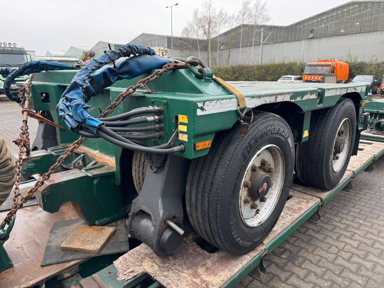Cabeza tractora Mercedes-Benz ACTROS 4163 8x4 Schwerlast +Tieflader 4+2 *83 T: foto 11