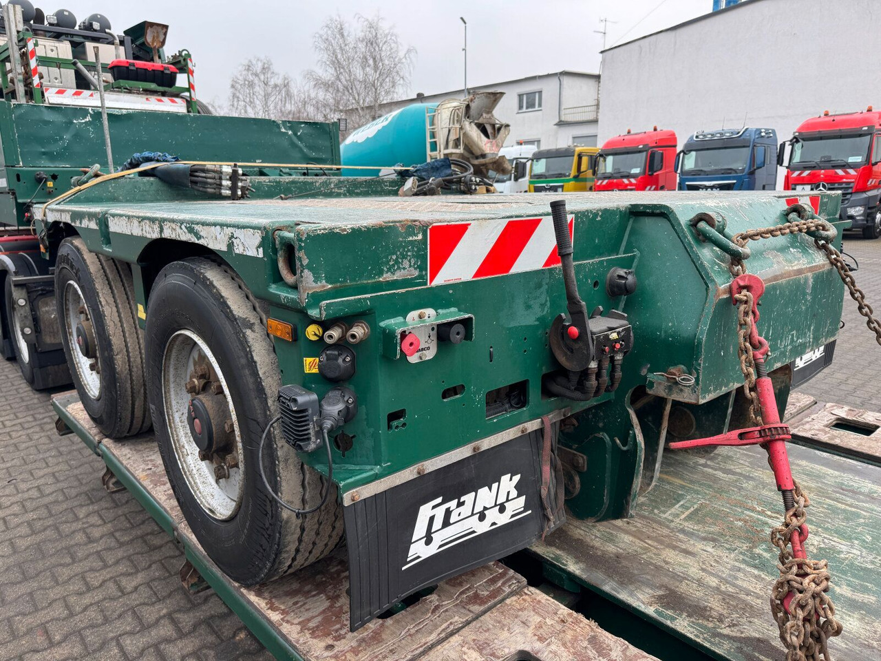 Cabeza tractora Mercedes-Benz ACTROS 4163 8x4 Schwerlast +Tieflader 4+2 *83 T: foto 12