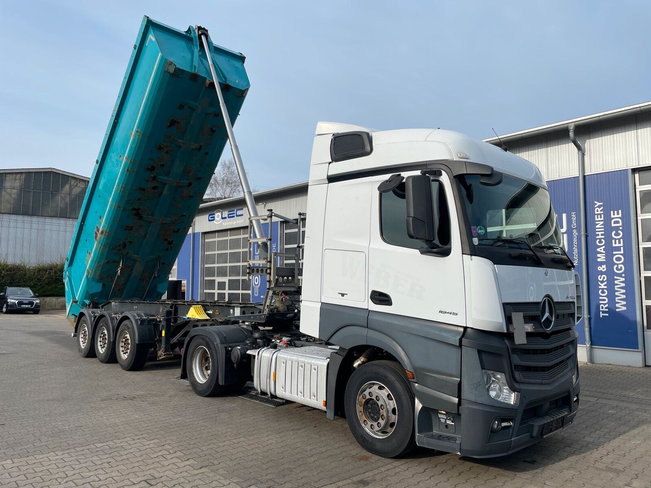 Mercedes-Benz Actros 1845 SZM 4x2 Retarder Kipphydraulik - Cabeza tractora: foto 2 Mercedes-Benz Actros 1845 SZM 4x2 Retarder Kipphydraulik - Cabeza tractora: foto 2