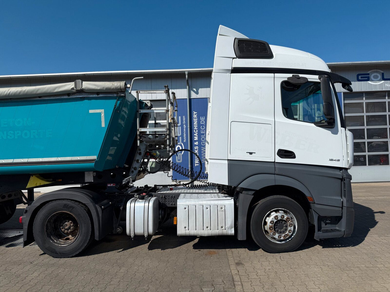 Mercedes-Benz Actros 1845 SZM 4x2 Retarder Kipphydraulik - Cabeza tractora: foto 3 Mercedes-Benz Actros 1845 SZM 4x2 Retarder Kipphydraulik - Cabeza tractora: foto 3