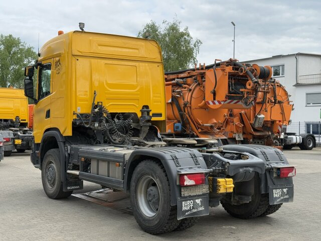 Cabeza tractora Scania G450 XT 4x4 Euro 6 SZM Kipphydraulik Blatt/ Luft: foto 11