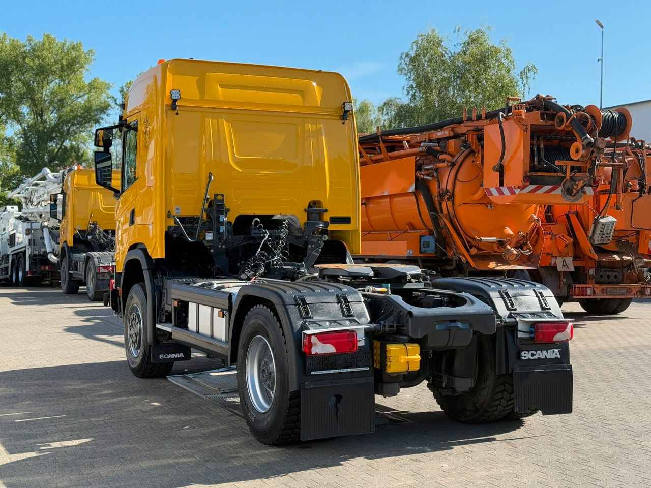 Scania G450 XT 4x4 Euro 6 SZM Kipphydraulik Blatt/ Luft - Cabeza tractora: foto 5 Scania G450 XT 4x4 Euro 6 SZM Kipphydraulik Blatt/ Luft - Cabeza tractora: foto 5