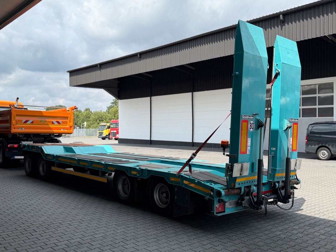 Goldhofer TU 4 EXPERT 4870 Tieflader Anhänger 44,8 T - Remolque góndola rebajadas: foto 4 Goldhofer TU 4 EXPERT 4870 Tieflader Anhänger 44,8 T - Remolque góndola rebajadas: foto 4