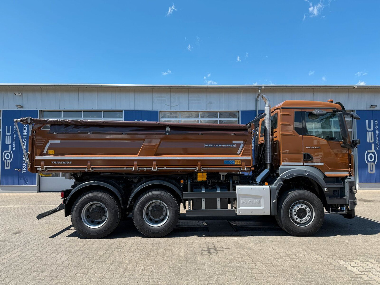 MAN TGS 33.440 6x4 Kipper MEILLER Bordmatik Frontpl. - Camión volquete: foto 3 MAN TGS 33.440 6x4 Kipper MEILLER Bordmatik Frontpl. - Camión volquete: foto 3