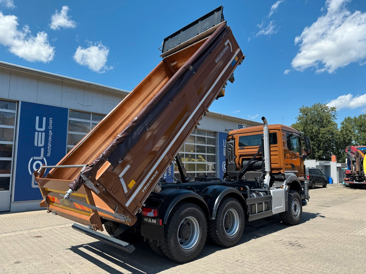 Camión volquete MAN TGS 33.440 6x4 Kipper MEILLER Bordmatik Frontpl.: foto 6
