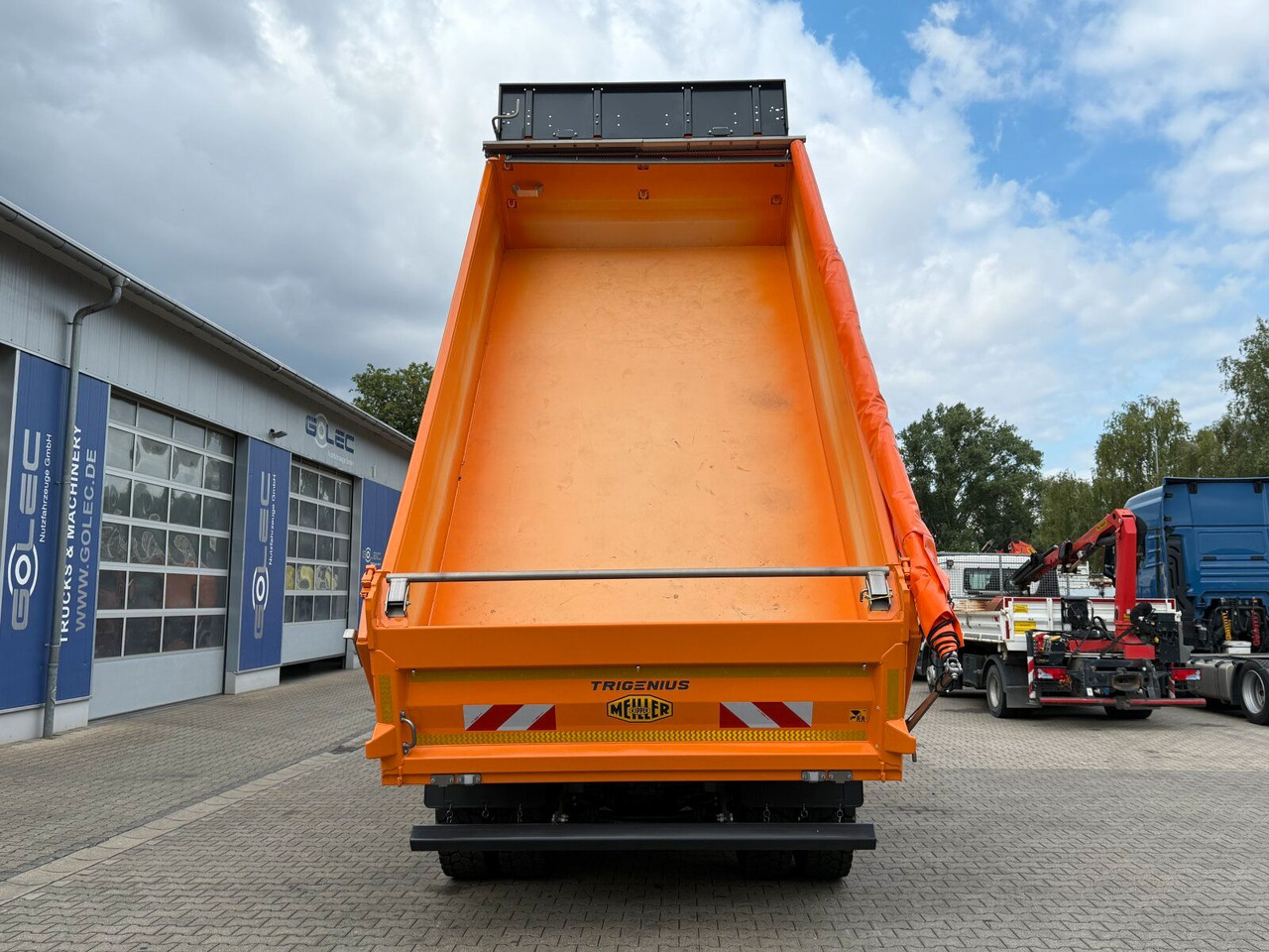 Camión volquete MAN TGS 33.440 6x4 Kipper MEILLER Bordmatik Frontpl.: foto 10