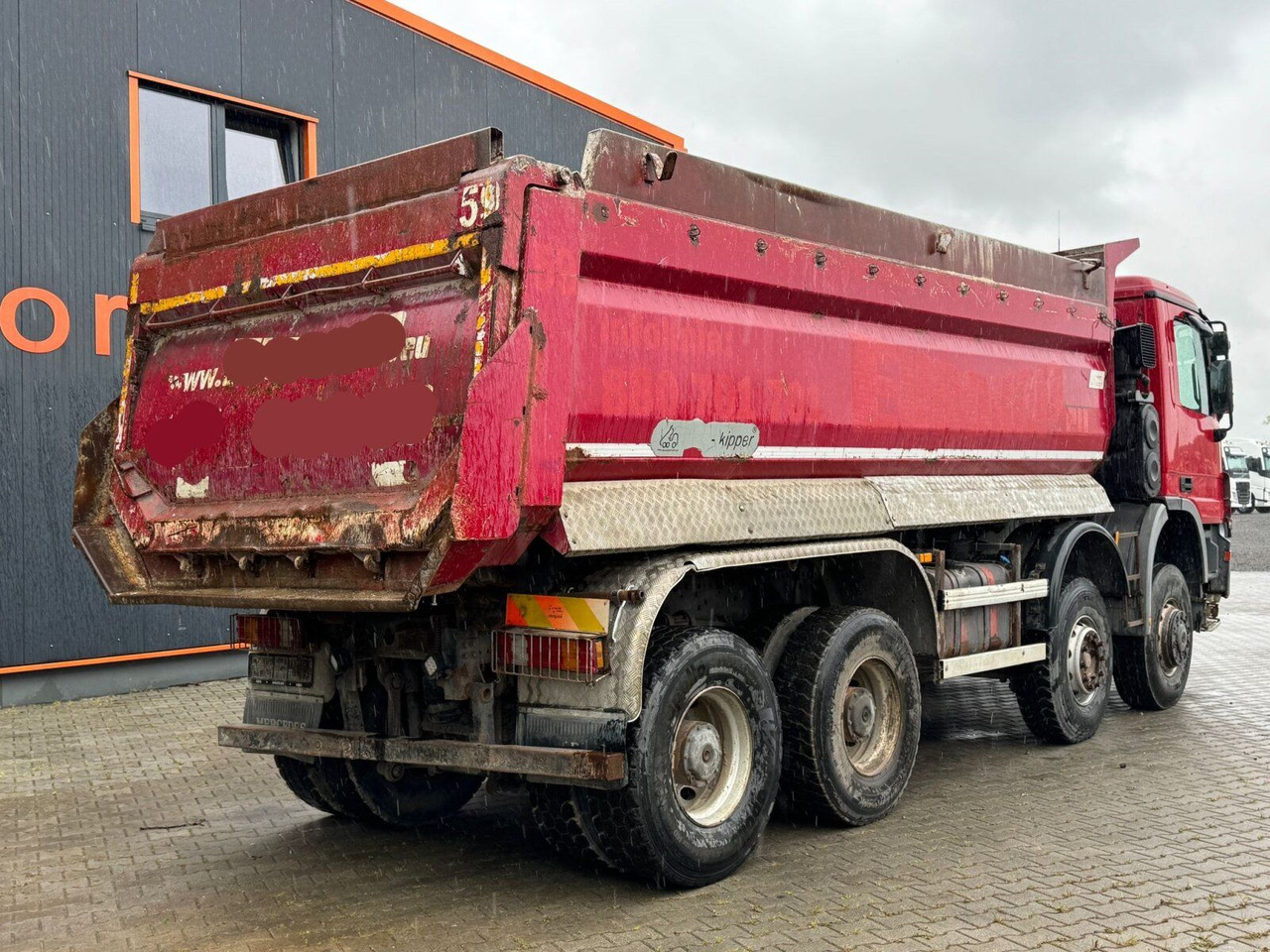 Mercedes-Benz ACTROS 4141 EURO4 8x6 Muldenkipper - Camión volquete: foto 5 Mercedes-Benz ACTROS 4141 EURO4 8x6 Muldenkipper - Camión volquete: foto 5