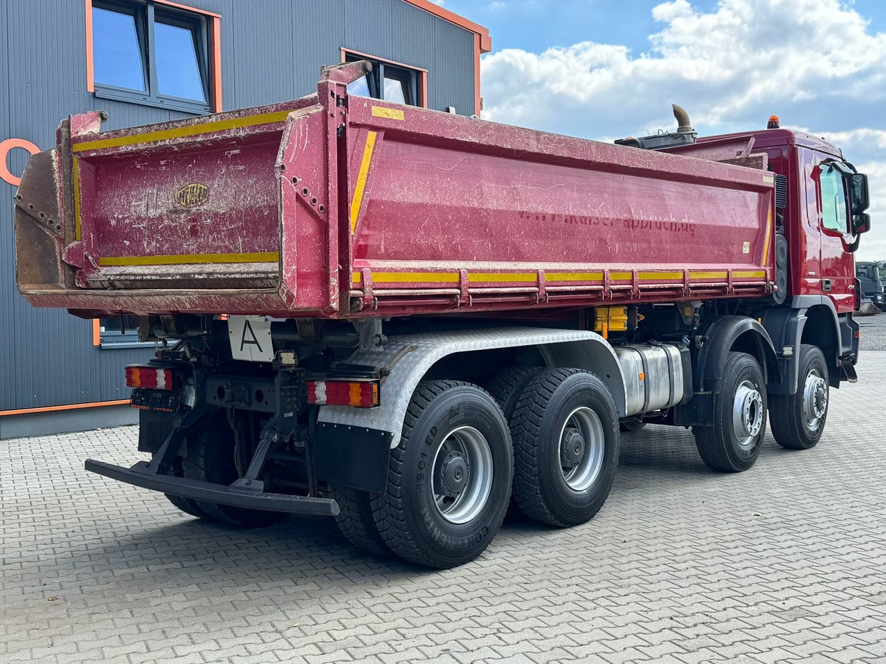 Mercedes-Benz ACTROS 4144 8x6 EURO5 Kipper mit Bordmatik - Camión volquete: foto 5 Mercedes-Benz ACTROS 4144 8x6 EURO5 Kipper mit Bordmatik - Camión volquete: foto 5
